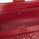 Chanel Vintage Classic Double Flap Bag in Quilted Lambskin with 24K Gold-Plated Hardware