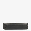 Chanel Vintage Classic Medium Double Flap Bag in Quilted Black Lambskin with 24-karat Gold-Plated Hardware