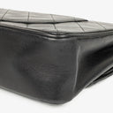 Chanel Vintage Classic Medium Double Flap Bag in Quilted Black Lambskin with 24-karat Gold-Plated Hardware
