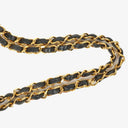 Chanel Vintage Classic Single Flap Bag In Black Quilted Lambskin With 24K Gold-Plated Hardware