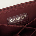 Chanel Vintage Globe Trotter White Caviar Flap Bag
