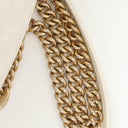 Chanel Vintage Globe Trotter White Caviar Flap Bag