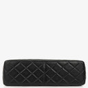 Chanel Vintage Jumbo Classic Single Flap Bag Black Quilted Lambskin With 24K Gold-Plated Hardware, 1996-1997