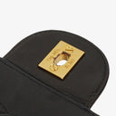 Chanel Vintage Jumbo Classic Single Flap Bag Black Quilted Lambskin With 24K Gold-Plated Hardware, 1996-1997