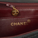 Chanel Vintage Jumbo Classic Single Flap Bag Black Quilted Lambskin With 24K Gold-Plated Hardware, 1996-1997