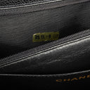 Chanel Large Kelly Top Handle Black Quilted Caviar Leather With 24K Gold-Plated Hardware