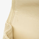 Chanel Vintage Medium Classic Double Flap Bag Beige Neutral Jersey