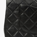Chanel Vintage Medium Classic Double Flap Bag Black Quilted Lambskin 24K Gold-Plated Hardware