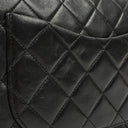 Chanel Vintage Medium Classic Double Flap Bag Black Quilted Lambskin 24K Gold-Plated Hardware