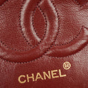 Chanel Vintage Medium Classic Double Flap Bag Black Quilted Lambskin 24K Gold-Plated Hardware