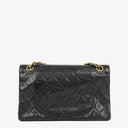 Chanel Vintage Medium Classic Double Flap Bag Black Quilted Lambskin 24K Gold-Plated Hardware