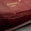 Chanel Vintage Medium Classic Double Flap Bag Black Quilted Lambskin 24K Gold-Plated Hardware