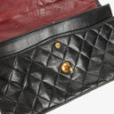 Chanel Vintage Medium Classic Double Flap Bag Black Quilted Lambskin 24K Gold-Plated Hardware