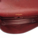 Chanel Vintage Timeless Classic Medium Double Flap Bag In Black Quilted Lambskin With 24K Gold-Plated Hardware And Mademoiselle Chain