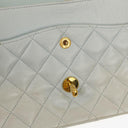 Chanel Vintage Medium Classic Double Flap Bag Quilted Lambskin 24K Gold-Plated Hardware