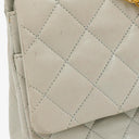 Chanel Vintage Medium Classic Double Flap Bag Quilted Lambskin 24K Gold-Plated Hardware