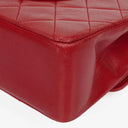 Chanel Vintage Medium Classic Double Flap Bag Red Quilted Lambskin 24K Gold-Plated Hardware