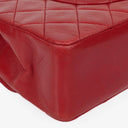 Chanel Vintage Medium Classic Double Flap Bag Red Quilted Lambskin 24K Gold-Plated Hardware