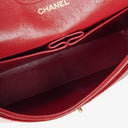 Chanel Vintage Medium Classic Double Flap Bag Red Quilted Lambskin 24K Gold-Plated Hardware