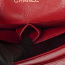 Chanel Vintage Medium Classic Double Flap Bag Red Quilted Lambskin 24K Gold-Plated Hardware
