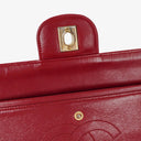 Chanel Vintage Medium Classic Double Flap Bag Red Quilted Lambskin 24K Gold-Plated Hardware