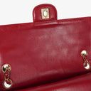 Chanel Vintage Medium Classic Double Flap Bag Red Quilted Lambskin 24K Gold-Plated Hardware