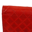 Chanel Vintage Medium Classic Red Quilted Lambskin Single Flap Bag With 24K Gold-Plated Hardware