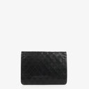 Chanel Vintage Medium Classic Single Flap Bag Black Quilted Lambskin With 24K Gold-Plated Hardware