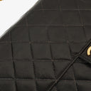 Chanel Vintage Medium Classic Single Flap Bag Black Quilted Lambskin With 24K Gold-Plated Hardware