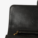 Chanel Vintage Medium Classic Single Flap Bag Black Quilted Lambskin With 24K Gold-Plated Hardware
