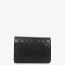 Chanel Vintage Medium Classic Single Flap Bag Black Quilted Lambskin With 24K Gold-Plated Hardware