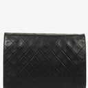 Chanel Vintage Medium Classic Single Flap Bag Black Quilted Lambskin With 24K Gold-Plated Hardware
