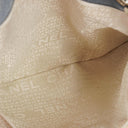 Chanel Vintage Medium Cruise Line No.5 Navy Quilted Canvas Tote Bag
