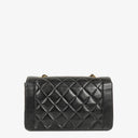 Chanel Vintage Medium Diana Black Flap Bag 24K Gold-Plated Hardware