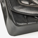 Chanel Vintage Medium Diana Black Flap Bag 24K Gold-Plated Hardware