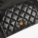 Chanel Vintage Medium Diana Black Flap Bag 24K Gold-Plated Hardware