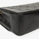 Chanel Vintage Medium Diana Black Flap Bag 24K Gold-Plated Hardware