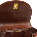 Chanel Vintage Medium Duma CC Timeless Classic Brown Quilted Lambskin Backpack 24K Gold-Plated Hardware