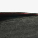 Chanel Vintage Medium Timeless Classic Double Flap Bag Black Quilted Suede With Gold-Tone Hardware And Mademoiselle Chain