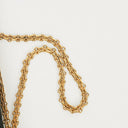 Chanel Vintage Medium Timeless Classic Double Flap Bag Black Quilted Suede With Gold-Tone Hardware And Mademoiselle Chain