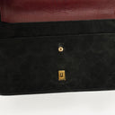 Chanel Vintage Medium Timeless Classic Double Flap Bag Black Quilted Suede With Gold-Tone Hardware And Mademoiselle Chain