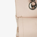 Chanel   Medium Timeless Classic Double Flap Bag Ivory Caviar Quilted Lambskin Silver Plated Hardware