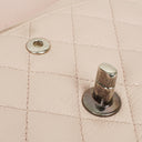 Chanel   Medium Timeless Classic Double Flap Bag Ivory Caviar Quilted Lambskin Silver Plated Hardware