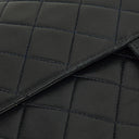 Chanel Vintage Medium Timeless Classic Double Flap Bag Navy Quilted Lambskin 24K Gold-Plated Hardware And Mademoiselle Chain
