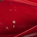 Chanel Vintage Red Quilted Lambskin Mini Chain Tote Bag