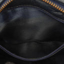 Chanel Vintage Small Camera Tassel Bag CC Navy Quilted Lambskin