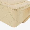 Chanel Vintage Small Classic Double Flap Bag Beige Quilted Lambskin 24K Gold-Plated Hardware