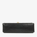 Chanel Vintage Small Classic Double Flap Bag Black Quilted Lambskin  24K Gold-Plated Hardware