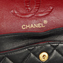 Chanel Vintage Small Classic Double Flap Bag Black Quilted Lambskin  24K Gold-Plated Hardware