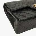 Chanel Vintage Small Classic Double Flap Bag Black Quilted Lambskin 24K Gold-Plated Hardware